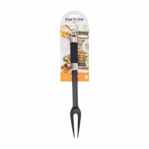 Trinche Para Cocina Mango Negro Y Silver TANSUNG Unidad