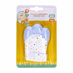 Guante Masticador 3m + Color Celeste PEKE Unidad