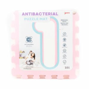 Alfombra Rompecabezas Antibacterial Números SUN TA TOYS SDN.BHD. Incluye 9 Piezas