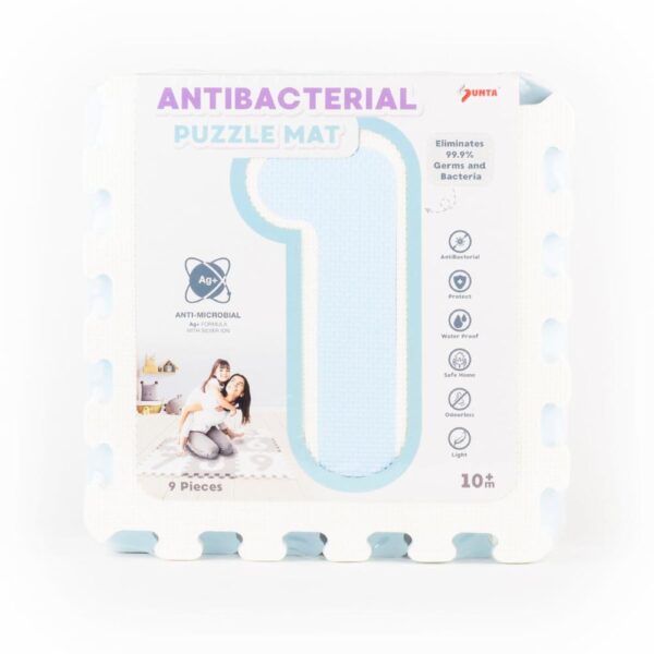 Alfombra Rompecabezas Antibacterial Números SUN TA TOYS SDN.BHD. Incluye 9 Piezas