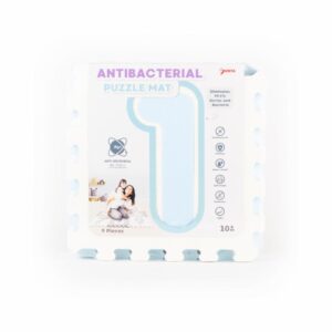 Alfombra Rompecabezas Antibacterial Numérica SUNTA 9 Piezas