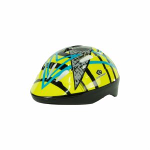 Casco Para Niños Color Verde con Celeste SOLEX Talla M