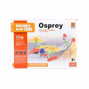 Kit Para Armar Helicóptero ASSEMBLY TOYS 117 Piezas
