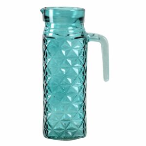 Jarra De Vidrio Textura Verde ZIBO CHONGLI 1 L