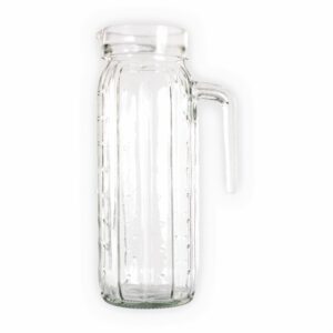 Jarra De Vidrio Lisa Transparente ZIBO CHONGLI 1 L