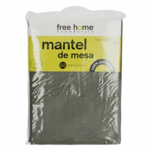 Mantel Rectangular Gris FREE HOME 152 X 213 Cm