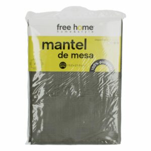 Mantel Rectangular Gris FREE HOME 152 X 213 Cm