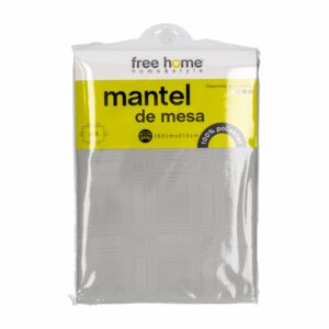 Mantel Rectangular Beige FREE HOME 152 X 213 Cm