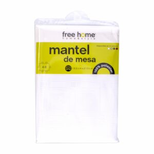 Mantel Rectangular Blanco FREE HOME 152 X 213 Cm