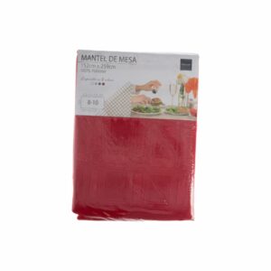 Mantel Rectangular Rojo FREE HOME 152 X 259 Cm