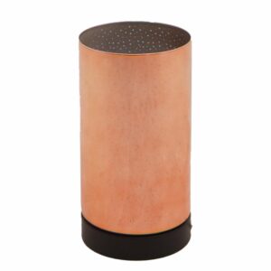 Lámpara De Mesa Tubular Cromada FREE HOME