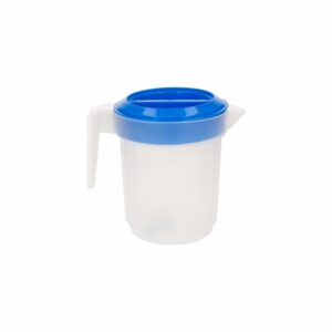 Jarra Plástica Con Tapa NEW OCEAN Mediana