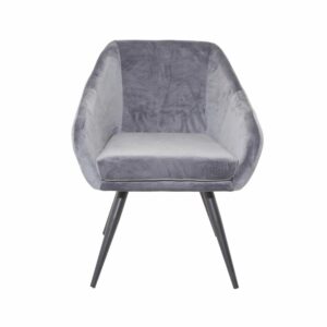 Sillón Velvet Gris FREE HOME