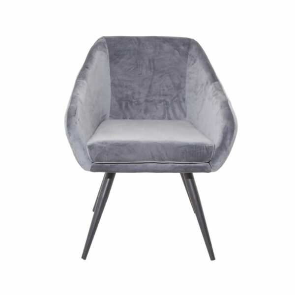 Sillón Velvet Gris FREE HOME