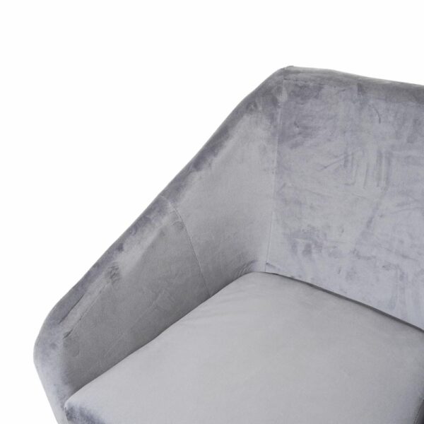 Sillón Velvet Gris FREE HOME - Imagen 4