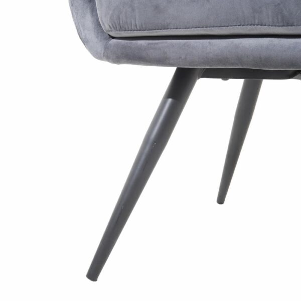 Sillón Velvet Gris FREE HOME - Imagen 3