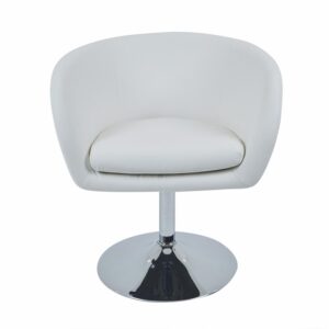 Silla De Bar Con Brazos Blanca FREE HOME