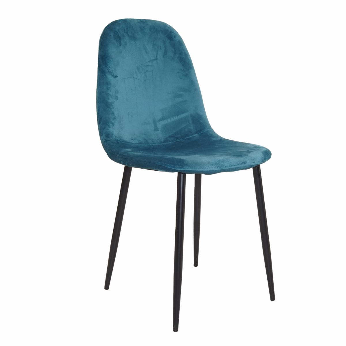 Silla Auxiliar Velvet HY Textil Y Metal - Imagen 2