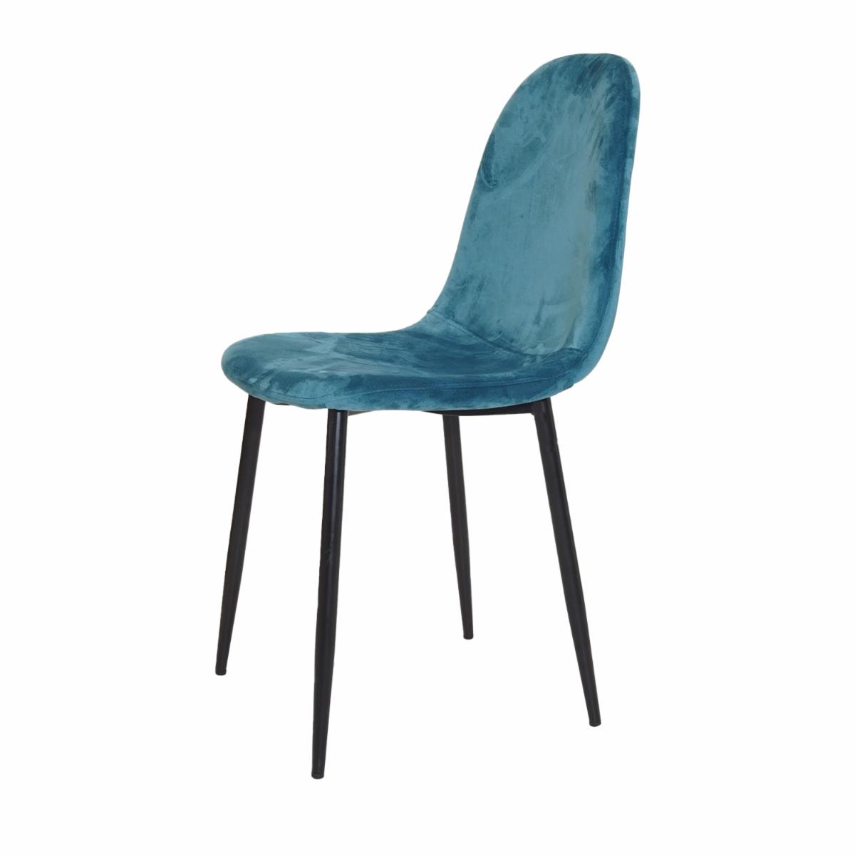 Silla Auxiliar Velvet HY Textil Y Metal - Imagen 3