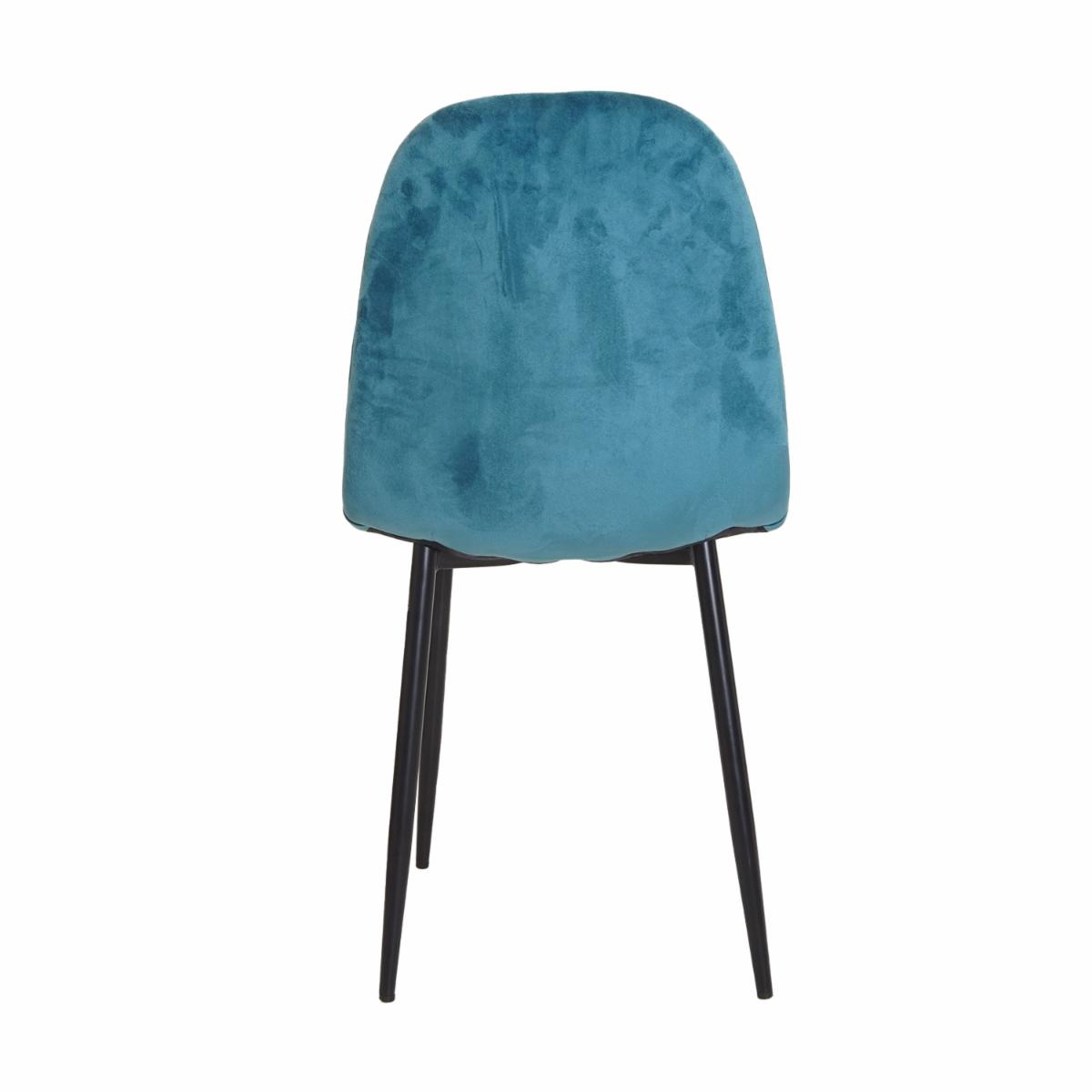 Silla Auxiliar Velvet HY Textil Y Metal - Imagen 4