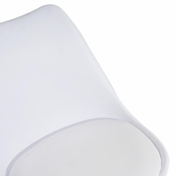 Silla Auxiliar Acolchonada Blanca HY - Imagen 5