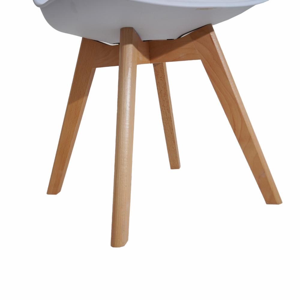 Silla Auxiliar Acolchonada Blanca HY - Imagen 6