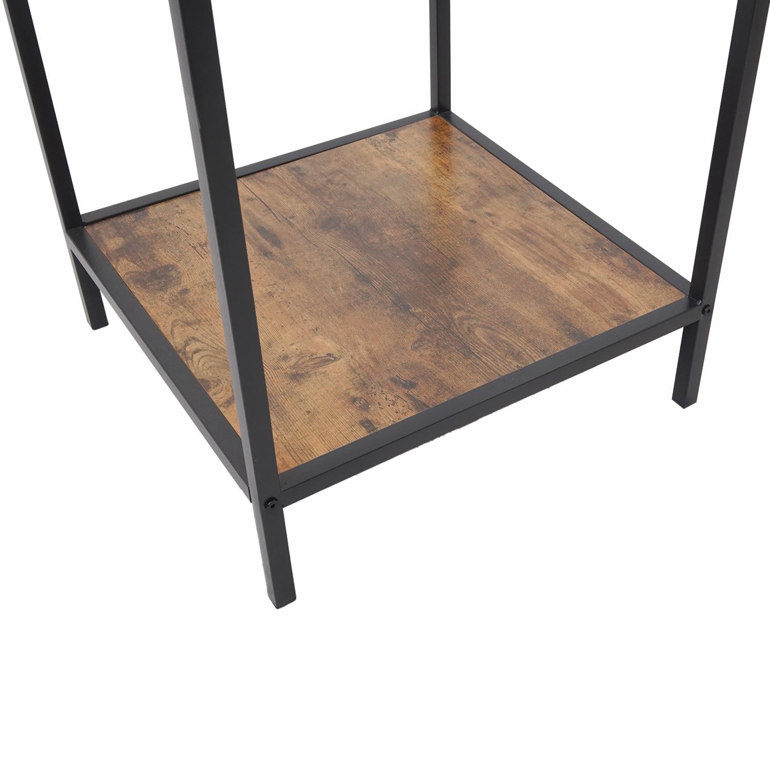 Mesa Lateral De Hierro Y Madera FREE HOME Unidad