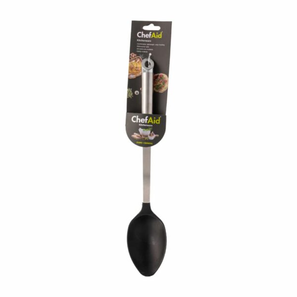 Cucharon Sopero Negro Nylon CHEFAID Unidad