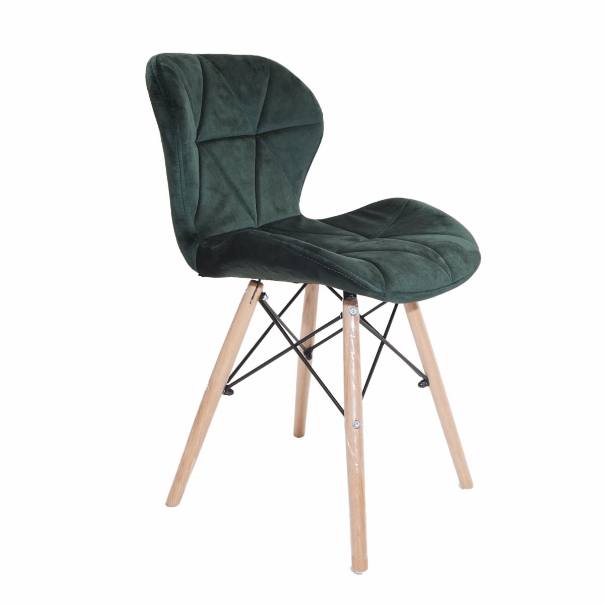 Silla Auxiliar Negro Con Blanco Pata Metal HY