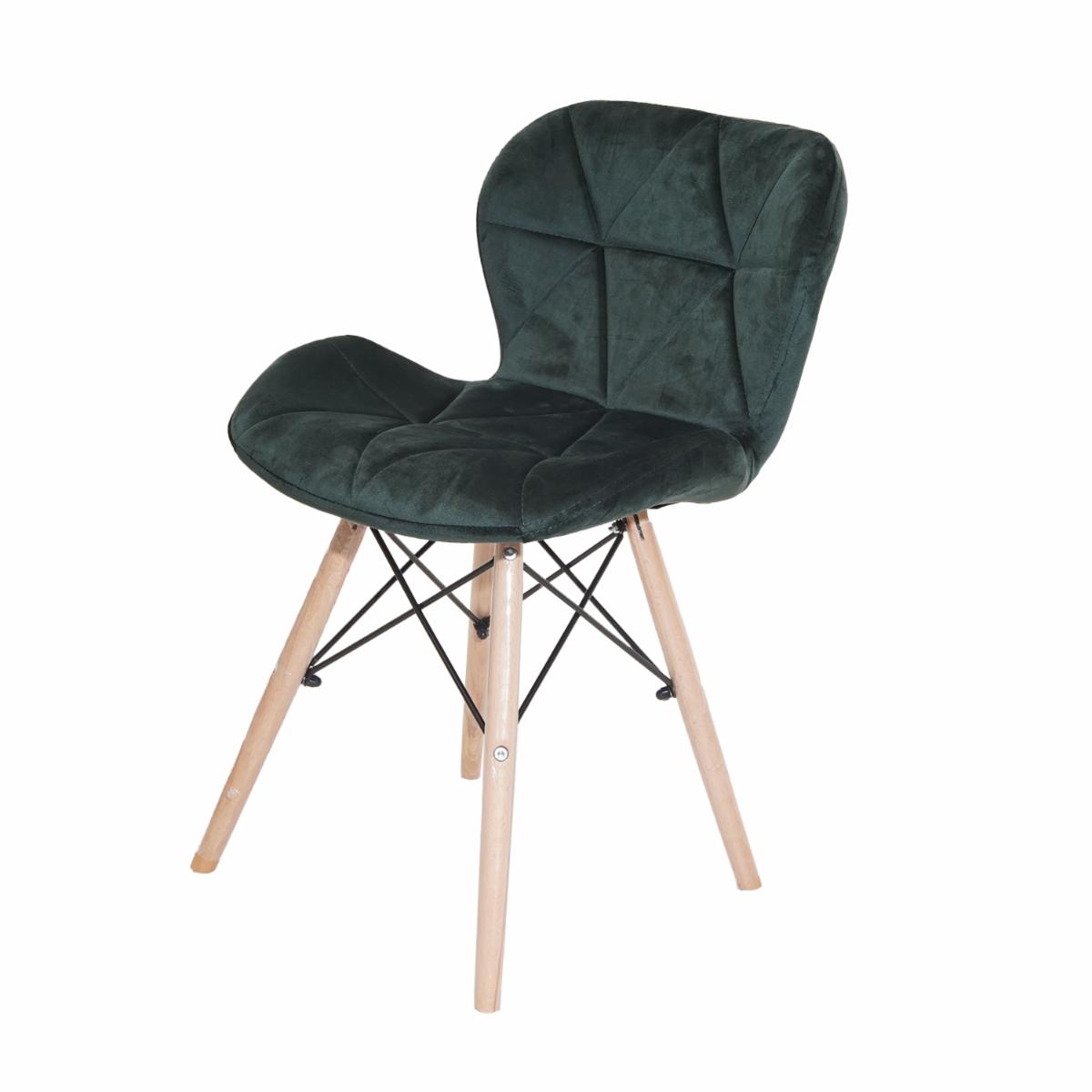 Silla Auxiliar Negro Con Blanco Pata Metal HY
