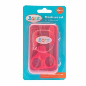 Set De Manicure Rosado BORN 1 Pieza