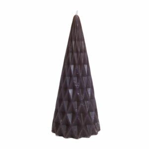 Vela Cónica Rombos Uva JOY 26.2CM