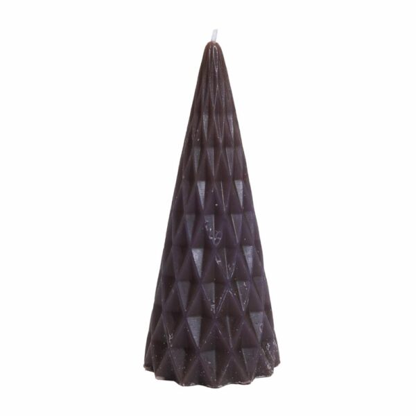 Vela Cónica Rombos Uva JOY 26.2CM
