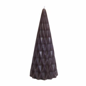 Vela Cónica Rombos Uva JOY 26.2CM