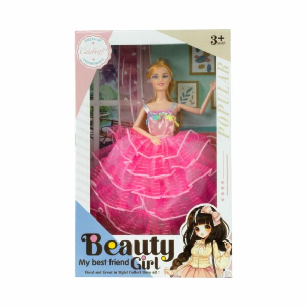 Muñeca Princesa Tipo Barbie BEAUTY GIRL Incluye Accesorios