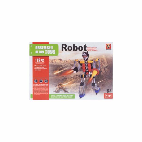 Kit Para Armar Robot ASSEMBLY TOYS 119 Piezas Megamaxi