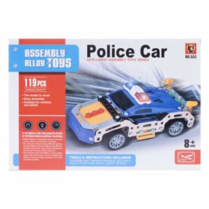 Kit Para Armar Vehículo De Policía ASSEMBLY TOYS 119 Piezas