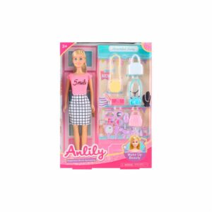 Set De Juego Hermosa Muñeca ANLILY Incluye Accesorios