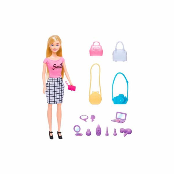 Set De Juego Hermosa Muñeca ANLILY Incluye Accesorios - Imagen 2