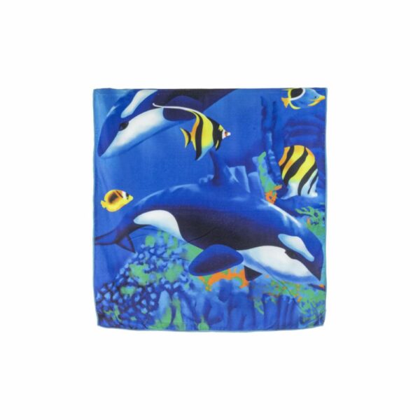 Toalla Playera Diseño Delfines FREE HOME