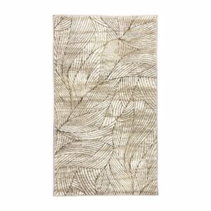 Alfombra Vellore Suave Hoja Grande Beige ORIENTAL WEAVERS 120X67 Cm