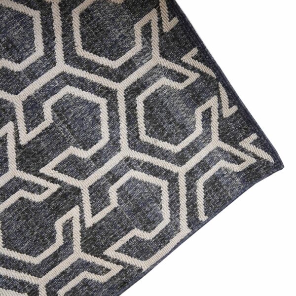 Alfombra Ricco Panal Azul Con Blanco ORIENTAL WEAVERS 120 X 170 Cm - Imagen 2
