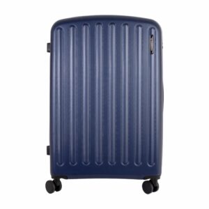 Maleta De Viaje Textura Dura Color Azul TRANSWORLD LUGGAGE 70 Cm