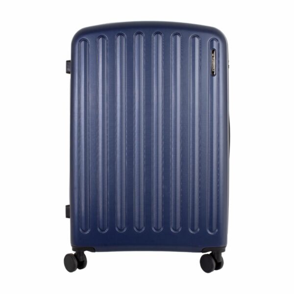 Maleta De Viaje Textura Dura Color Azul TRANSWORLD LUGGAGE 70 Cm