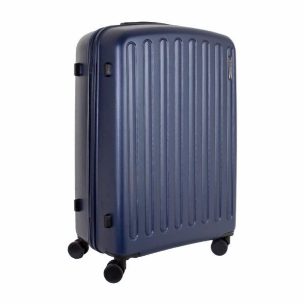 Maleta De Viaje Textura Dura Color Azul TRANSWORLD LUGGAGE 70 Cm - Imagen 3