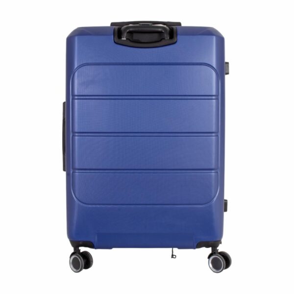 Maleta De Viaje Textura Dura Color Azul TRANSWORLD LUGGAGE 70 Cm - Imagen 2