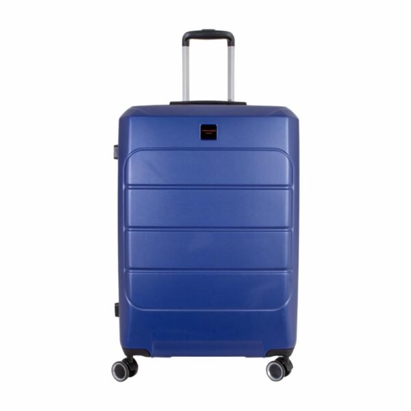 Maleta De Viaje Textura Dura Color Azul TRANSWORLD LUGGAGE 70 Cm - Imagen 8