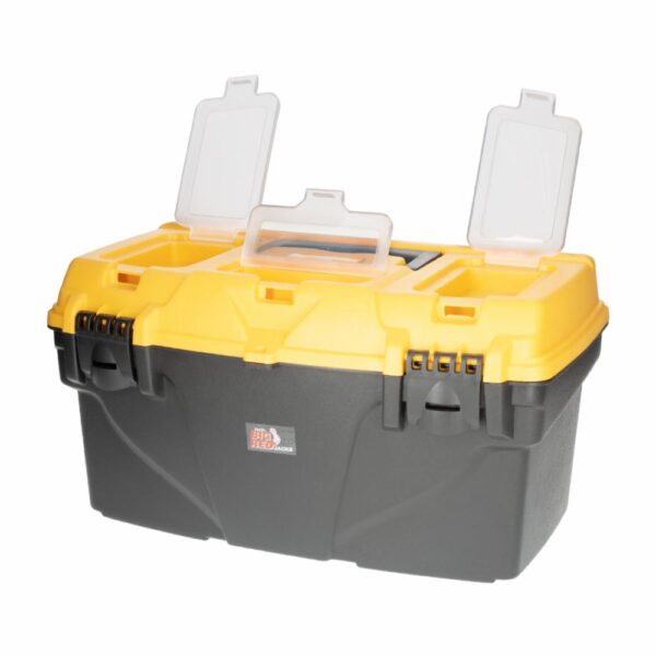 Caja De Herramienta Color Amarillo Con Negro RED 17" - Imagen 2
