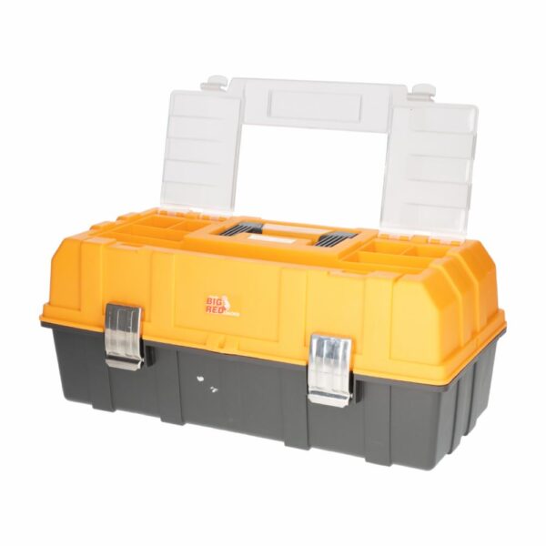 Caja De Herramienta Color Amarillo Con Negro RED 17" - Imagen 2