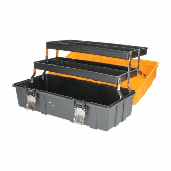 Caja De Herramienta Color Amarillo Con Negro RED 17" - Imagen 3
